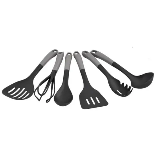 6-Piece Kitchen Utensils & Rotating Stand Utensils